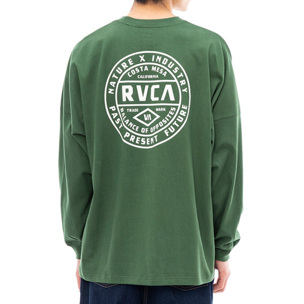 ルーカ RVCA  STANDARD ISSUE CR ロングスリーブＴシャツ bd042-070 メンズ 長袖Tシャツ  トップス ロングTシャツ ロンT  男性｜neo｜04