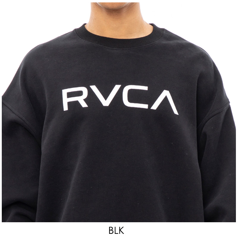 ルーカ RVCA BIG RVCA CR メンズ クルースウェット トレーナー 長袖  スウェット 男性 bd042-151 bd042-151_2.jpg