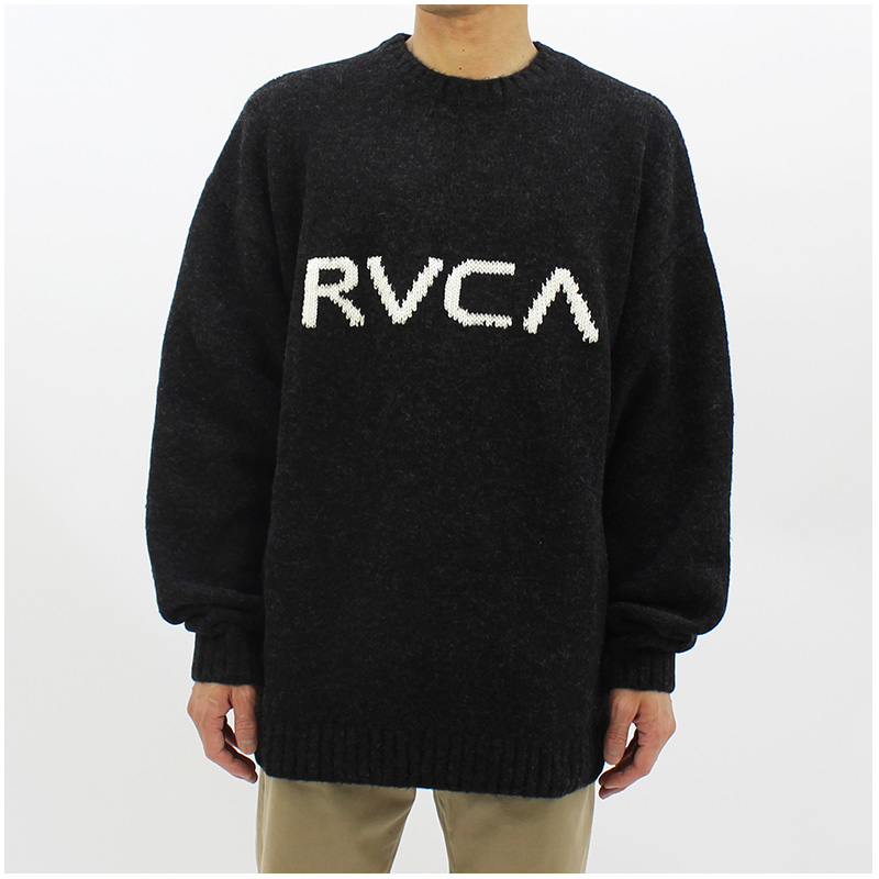 RVCA（ルーカ） RVCA BIG RVCA KNIT bd042-421 メンズ ニット セーター
