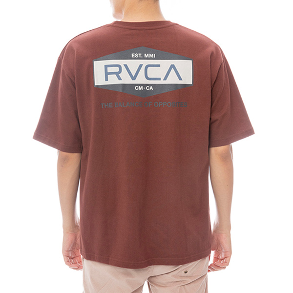 【RC25SS354】RVCA メンズクルーネックTシャツ BF041861 RVCA/ルーカ メンズ 半袖 Tシャツ THRASHED BOX RVCA TEE 2024