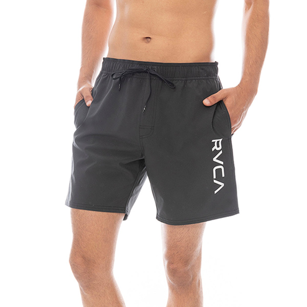【ロンハーマン購入】RVCA ルーカ 高級ショートパンツ BF041530黒M RVCA（ルーカ） ショートパンツ 短パン メンズ ELASTIC BS ボード
