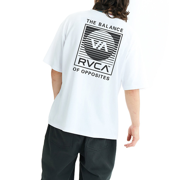 【関税込み】RVCA メンズ SQUARE BALANCE TEE Tシャツ RVCA ルーカ 半袖Tシャツ メンズ Tシャツ BLINDER BOX SS TEE