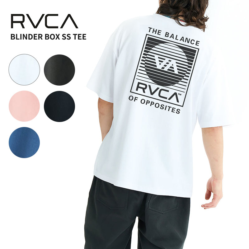 【関税込み】RVCA メンズ STANDARD BOX RVCA SS Ｔシャツ RVCA】メンズ STANDARD BOX RVCA SS Tシャツ (RVCA/Tシャツ