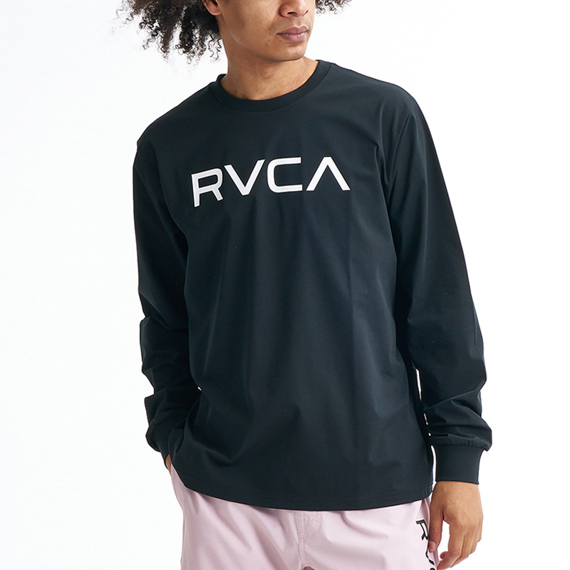 RVCA（ルーカ） メンズ 長袖ラッシュガード UVカット 速乾 STRAIGHT
