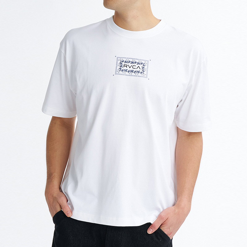 RVCA（ルーカ） メンズ 冷感 半袖Tシャツ EXOTIC BOX TEE UPF30