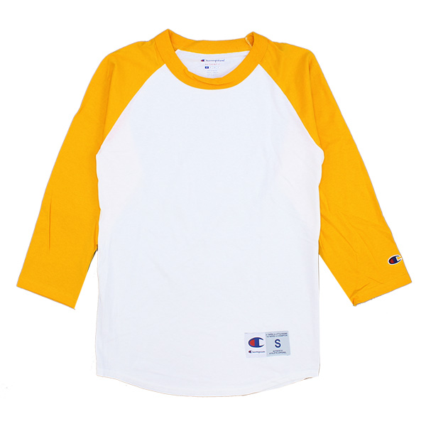 チャンピオン Champion  ラグラン ベースボール Tシャツ 5.2oz Raglan Baseball Tee  t1397  メンズ 7分袖 Tシャツ[AA-2]｜neo｜08