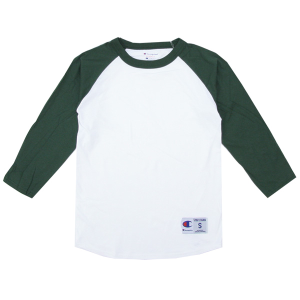 チャンピオン Champion  ラグラン ベースボール Tシャツ 5.2oz Raglan Baseball Tee  t1397  メンズ 7分袖 Tシャツ[AA-2]｜neo｜04