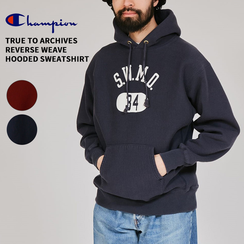 Champion（チャンピオン） メンズ プリント パーカー リバースウィーブ