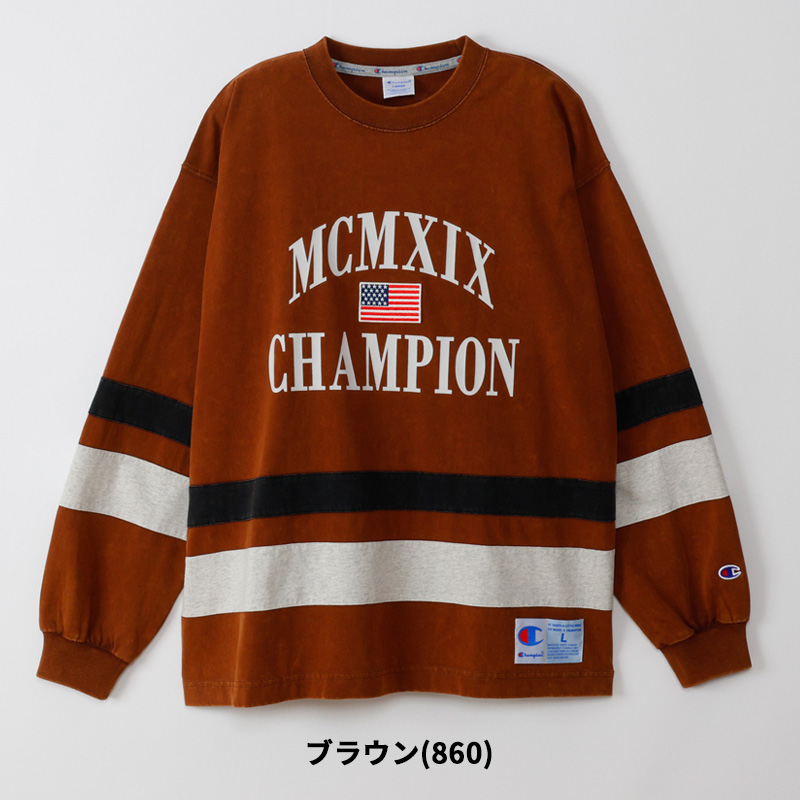 Champion（チャンピオン） メンズ 長袖Tシャツ リラックス