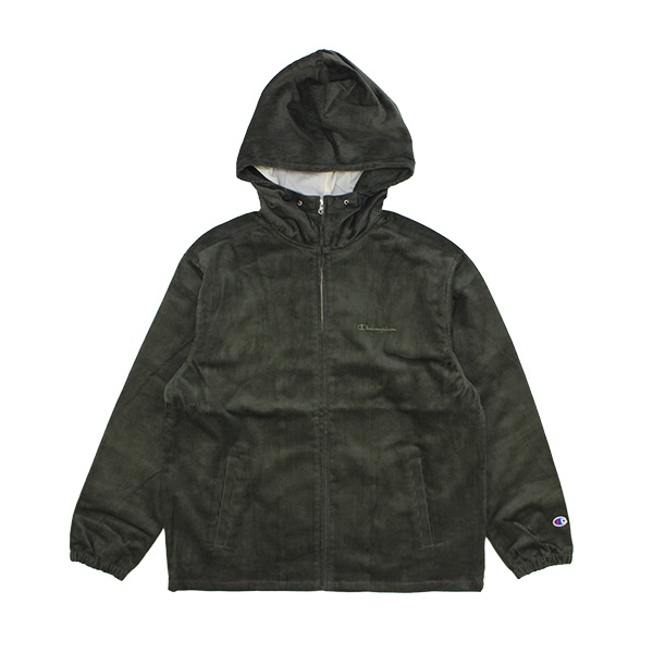 Champion（チャンピオン） メンズ コーデュロイジャケット フーデッド