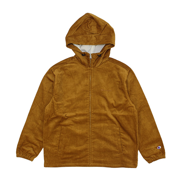 Champion（チャンピオン） メンズ コーデュロイジャケット フーデッド