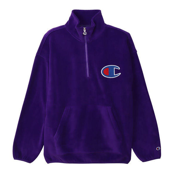 Champion（チャンピオン） メンズ フリースジャケット ハーフジップ