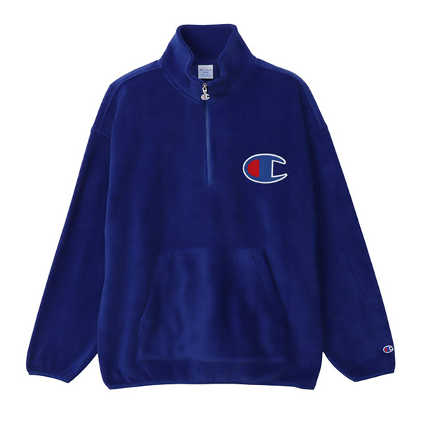 Champion（チャンピオン） メンズ フリースジャケット ハーフジップ