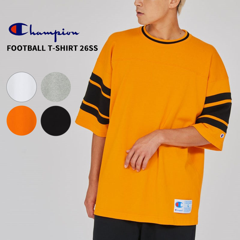 Champion（チャンピオン） メンズ フットボールTシャツ アクション