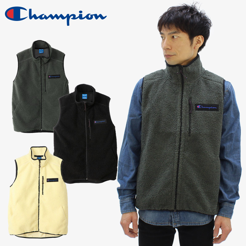 チャンピオン Champion ベスト C3-US602 メンズ フリース ベスト [AA