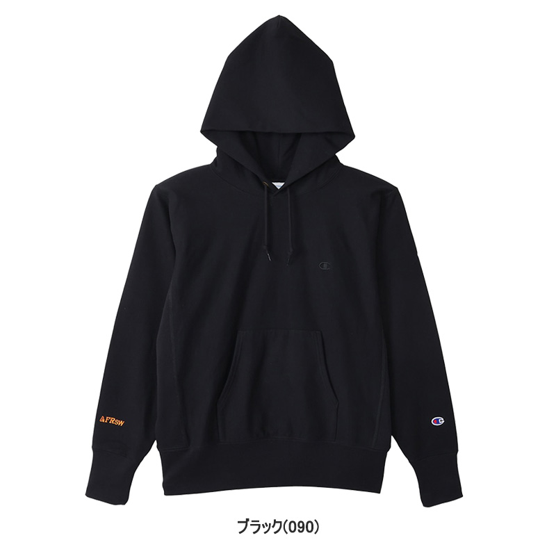 Champion リバースウィーブ スウェットシャツ上　京都紋付の深黒 STORE LIMITED】 京都紋付 Item:REVERSE WEAVE® ZIP HOODED SWEATSHIRT