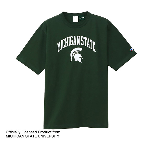 CHAMPION T1011 S/S T-SHIRT MSU 【MADE IN USA】 チャンピオン ティーテンイレブン ショートスリーブ Tシャツ ミシガン州立大学 メンズ レディース C5-B309 Champion チャンピオン T1011 ティーテンイレブン ショート