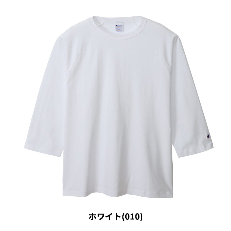 チャンピオン メンズ T1011 ラグラン3/4スリーブTシャツ 25SS MADE IN USA Champion 七分袖Tシャツ C5-B401 チャンピオン メンズ T1011 ラグラン3/4スリーブTシャツ 25SS