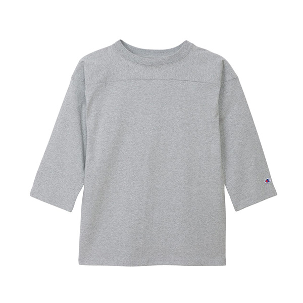 チャンピオン メンズ T1011 3/4スリーブフットボールTシャツ Champion