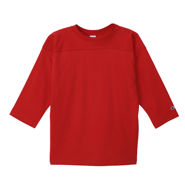 チャンピオン メンズ T1011 3/4スリーブフットボールTシャツ Champion 25SS MADE IN USA 七分袖Tシャツ C5-B402 チャンピオン メンズ T1011 3/4スリーブフットボールTシャツ