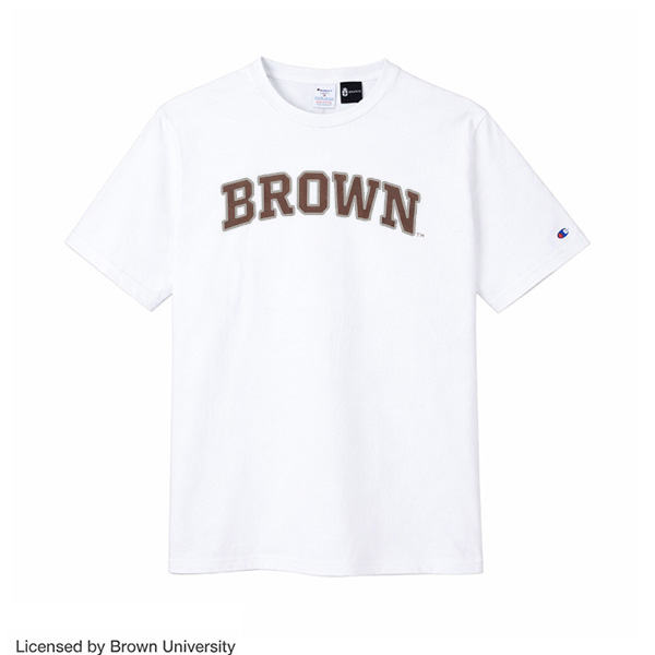Champion（チャンピオン） T1011 メンズ 半袖Tシャツ ブラウン大学