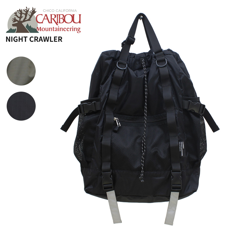 カリブー マウンテニアリング 2WAYトートバッグ NIGHT CRAWLER バック