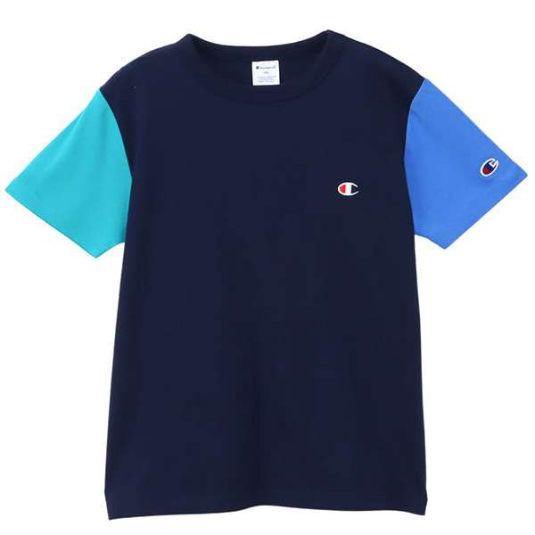 Champion チャンピオン キッズ 半袖Tシャツ 子供 ショート