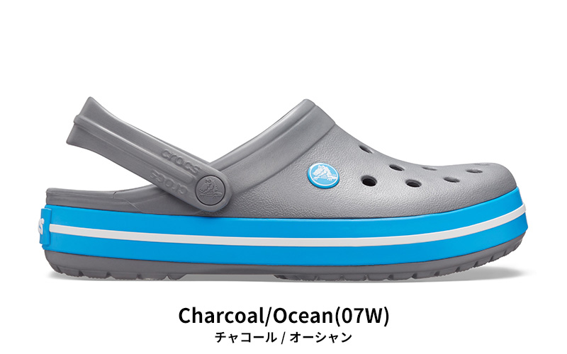 Crocband クロックス CROCS クロックバンド crocband チャコール