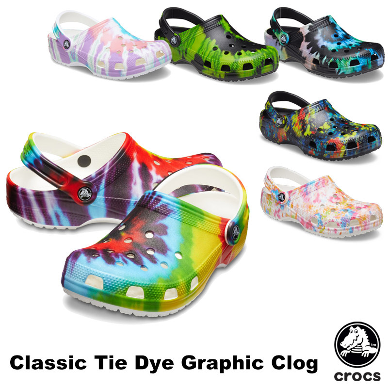 クロックス CROCS クラシック タイダイ グラフィック クロッグ classic tie dye graphic clog メンズ レディース  ユニセックス 男女兼用 [BB] :cr-205453:Neo Globe Yahoo!店 - 通販 - Yahoo!ショッピング