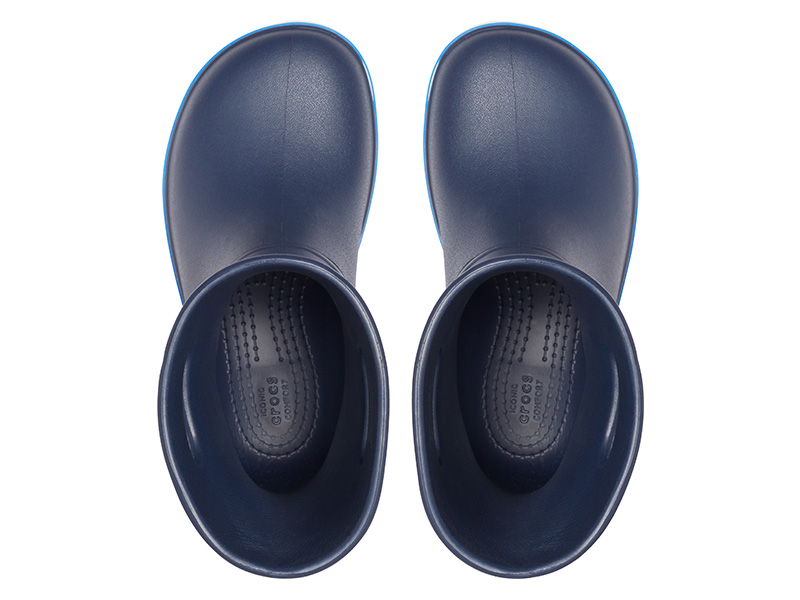 crocs（クロックス） キッズ ブーツ クロックバンド レイン ブーツ K