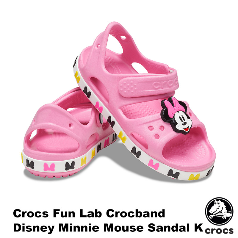 クロックス CROCS ファン ラブ クロックバンド ディズニー ミニー マウス サンダル キッズ FL crocband Disney Minnie  Mouse sandal k 子ども用 [BB] :cr-206170:Neo Globe Yahoo!店 - 通販 - Yahoo!ショッピング