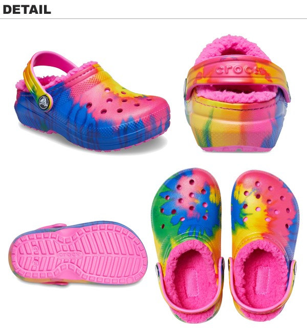 クロックス CROCS クラシック ラインド タイダイ グラフィック クロッグ キッズ classic lined tye dye graphic clog  kids サンダル 秋冬【子供用】[AA] :cr-206683:Neo Globe Yahoo!店 - 通販 - Yahoo!ショッピング