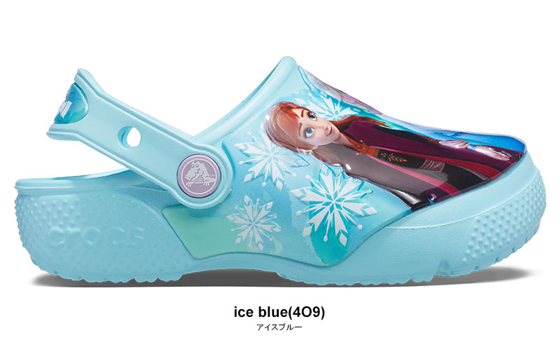 crocs クロックス CROCS ファン ラブ ディズニー アナと雪の女王