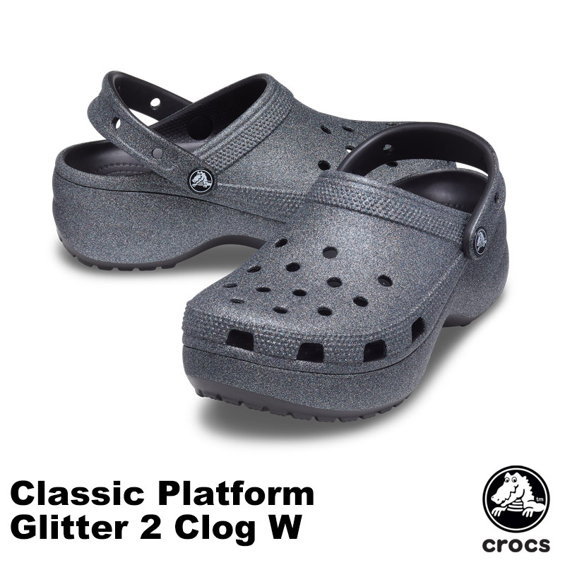 クロックス CROCS クラシック プラットフォーム グリッター 2 クロッグ ウィメン classic platform glitter 2 clog  w レディース サンダル 厚底 女性用 [BB] :cr-207770:Neo Globe Yahoo!店 - 通販 - Yahoo!ショッピング