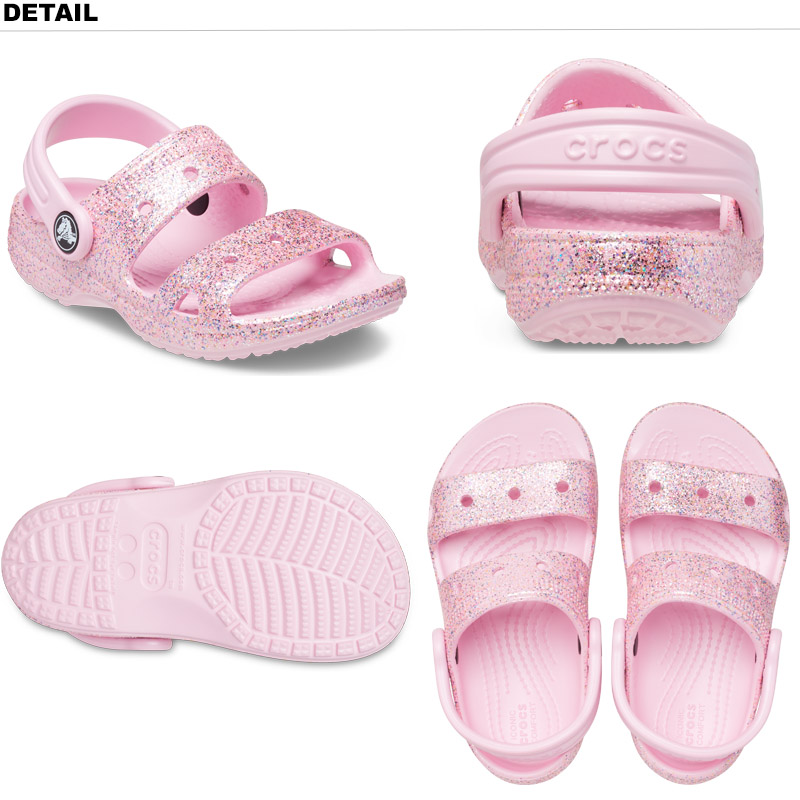 クロックス CROCS クラシック クロックス グリッター サンダル トドラー classic crocs glitter sandal t キッズ  サンダル シューズ 子供用 [AA] :cr-207983:Neo Globe Yahoo!店 - 通販 - Yahoo!ショッピング