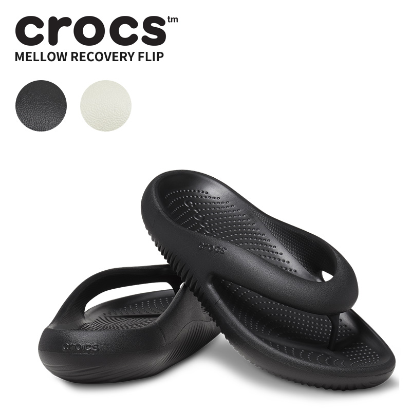 crocs クロックス サンダル CROCS メロウ リカバリー フリップ