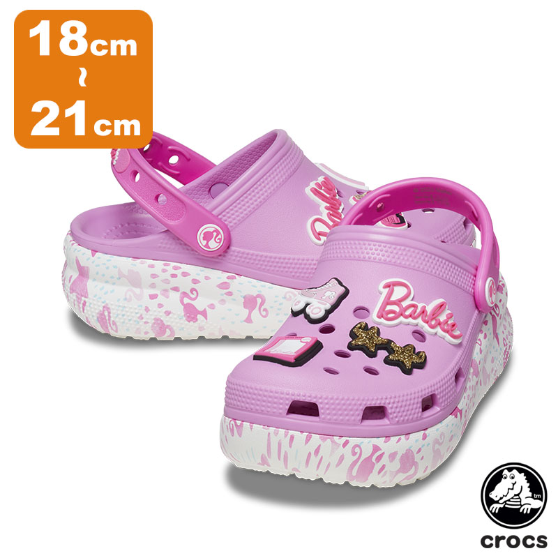 クロックス CROCS バービー キューティー クラッシュ クロッグ キッズ 