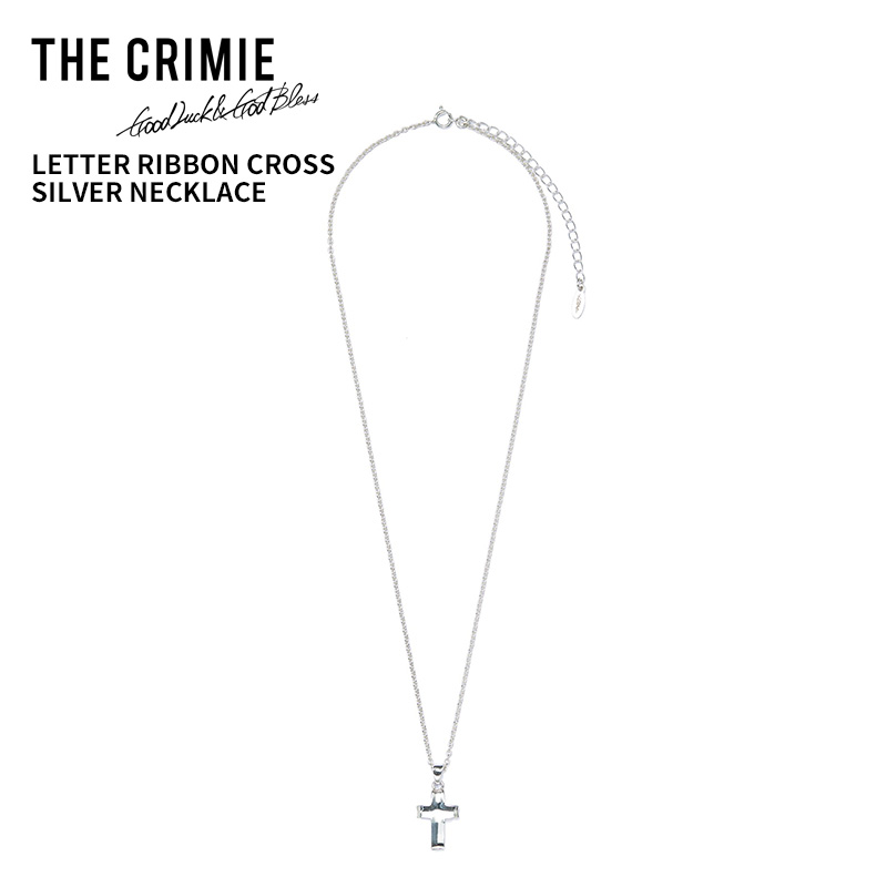 CRIMIE（クライミー） メンズ クロスネックレス THE CRIMIE レター