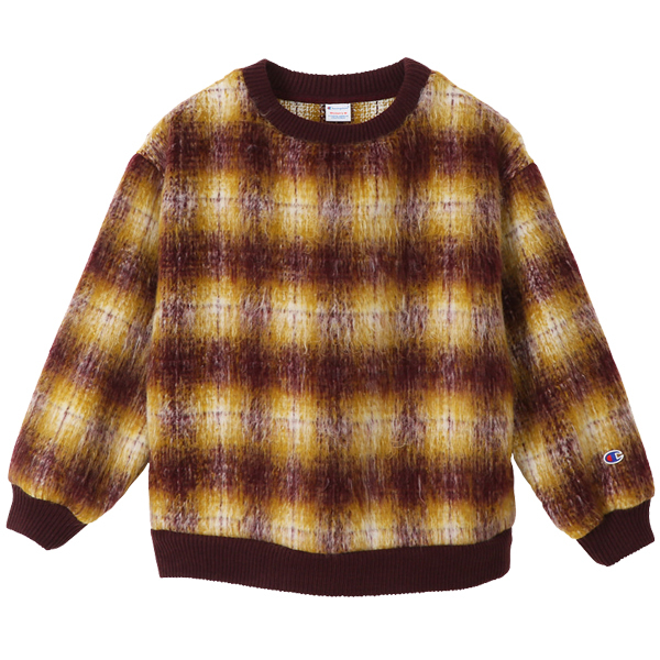 [Champion]チャンピオン レディース クルーネックシャツ (CW-U610)(100) レッド[取寄商品] Champion チャンピオン クルー ネック シャツ CW-U610 セーター