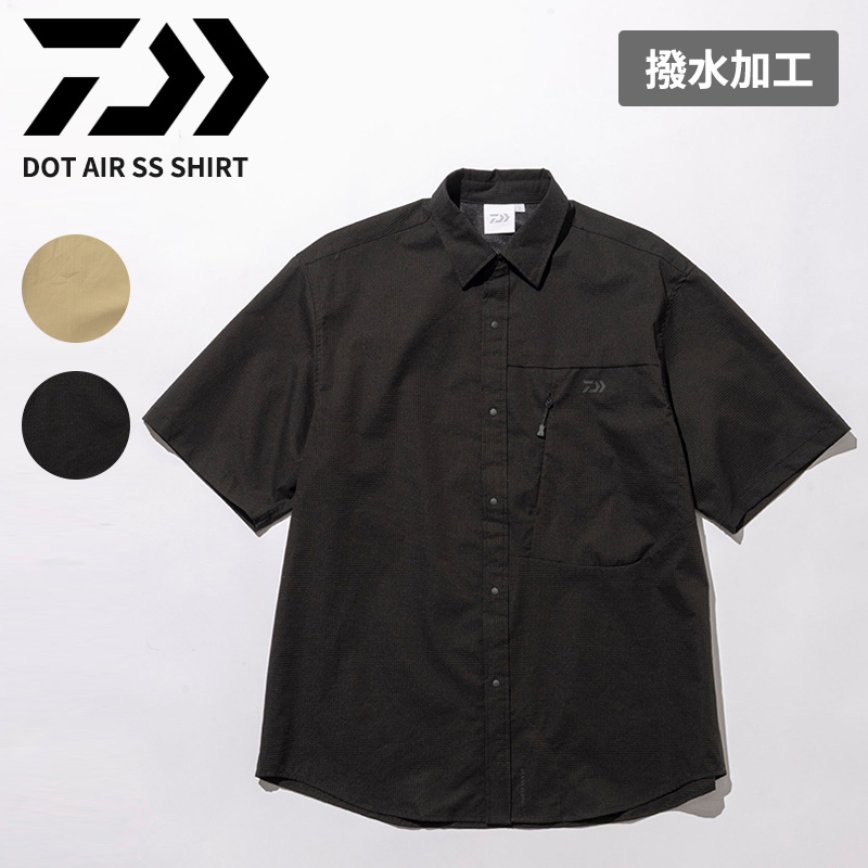 DAIWA（ダイワ） ユニセックス 撥水 半袖シャツ ドットエア ショート