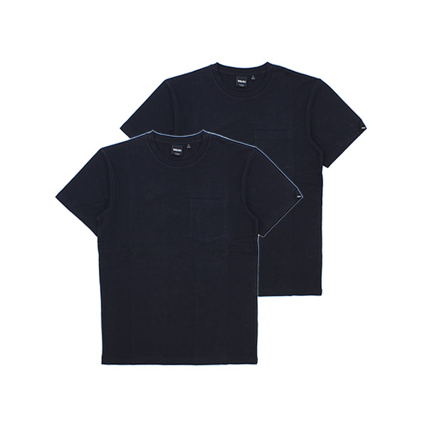 デウスエクスマキナ DEUS 2 PACK TEES 黒タグ メンズ トップス 半袖 パックTシャツ...