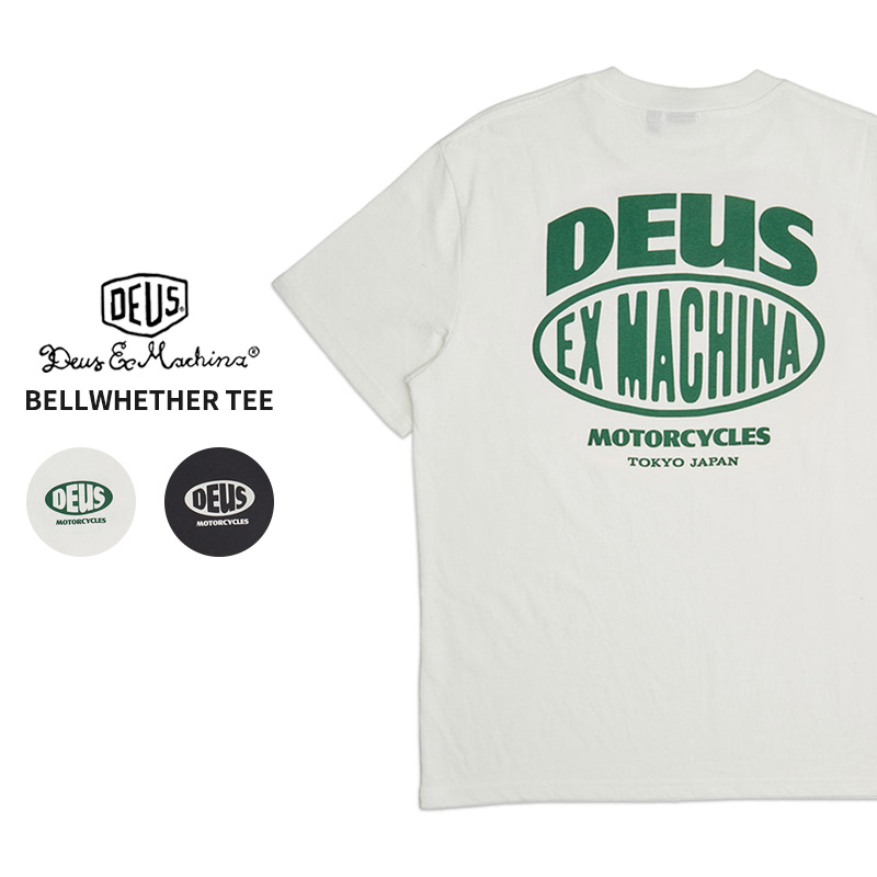 Deus Ex Machina☆FCS X DEUS TEE ロゴプリント 半袖Ｔシャツ Deus Ex Machina☆FCS X DEUS TEE ロゴプリント 半袖Tシャツ
