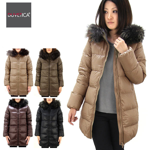 デュベティカ デュベチカ DUVETICA カッパ KAPPA Lady's Down Jacket MFG レディース ラクーンファー付き  ダウンジャケット ダウンコート 2013-14秋冬 [DD]