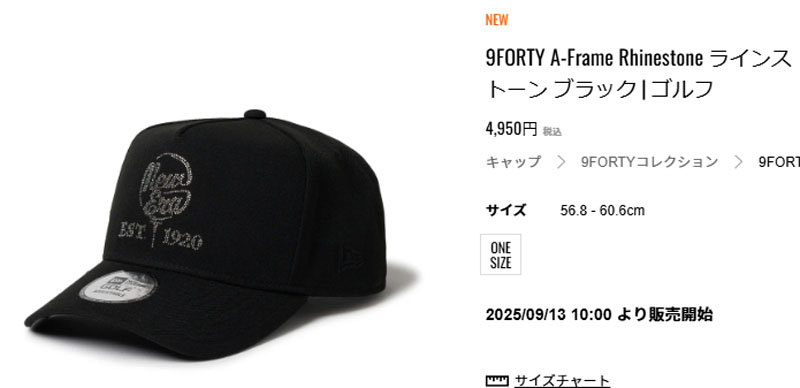 NEW ERA（ニューエラ） メンズ ゴルフキャップ レディース NEW ERA