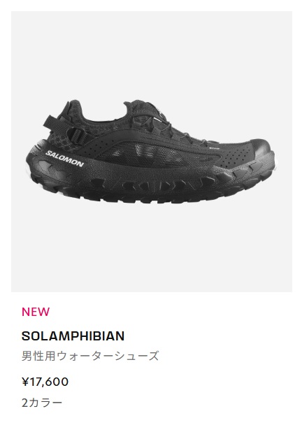 SALOMON サロモン メンズ ウォーターシューズ サンダル ソラン