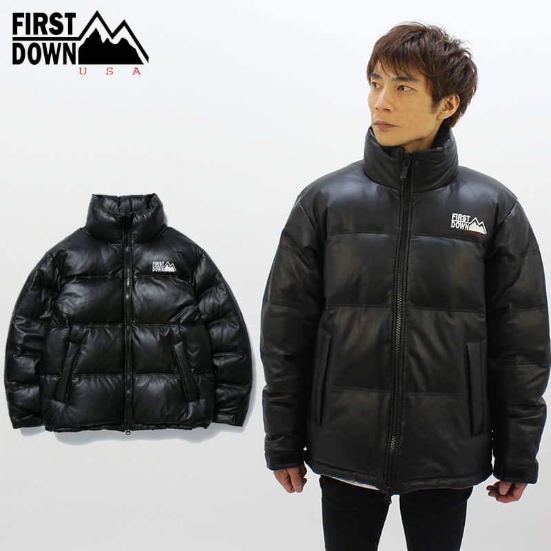 ファーストダウン First Down ラムレザー ダウンジャケット LAMB LEATHER DOWN JKT f342540c メンズ ジャケット  アウター [BB]