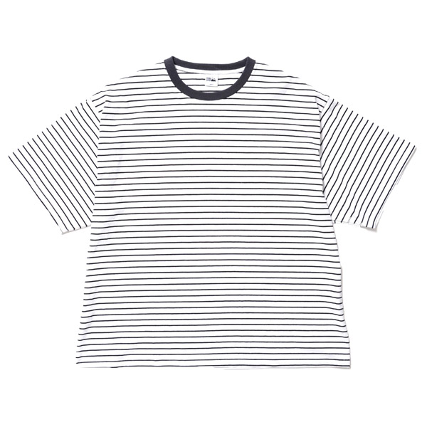 ファーストダウン ボーダージャージー 半袖Ｔシャツ BAGGY TEE S/S COTTON BOR...