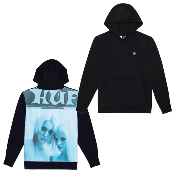 HUF VIVID PULLOVER HOODIE AA fl00128 Neo Globe Yahoo Yahoo