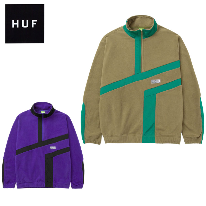 HUF（ハフ） 【並行輸入】ハフ HUF RANGE QUARTER ZIP POLAR FLEECE