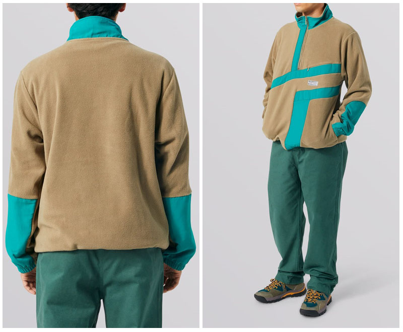 HUF（ハフ） 【並行輸入】ハフ HUF RANGE QUARTER ZIP POLAR FLEECE